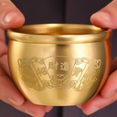 Brass Feng Shui Bowl Fu Bowl zberateľská pre Hmotnosť 100 g