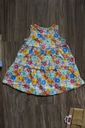sukienka niemowlęca 74 80 NOWA komplet na lato Rozmiar (new) 74 (69 - 74 cm)