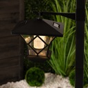 2x SOLÁRNA LED ZÁHRADNÁ LAMPA VYSOKÁ 1,5M VONKAJŠÍ STĹPIK VYSOKÝ Ďalšie vlastnosti funguje aj pri mínusových teplotách spínač odolnosť voči vode