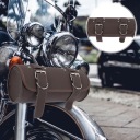 МОТОЦИКЛЕТНАЯ СУМКА NA РУЛЯ ZE КОЖЫ PU W ЦВЕТЕ KAWOWYM  фото 12