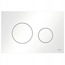 Przycisk spłukujący do WC Tece Loop biały połysk 9240920