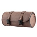 BROWN SIDE BAGS SIODLOWE ZE SKIN PU COAT DO STORAGE TS  photo 7