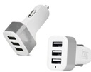 АВТОМОБИЛЬНОЕ ЗАРЯДНОЕ УСТРОЙСТВО 3 РАЗЪЕМ USB