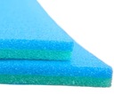 ПЕНА ТЕХНИЧЕСКАЯ 20мм 1,2х1м ЗЕЛЕНО-СИНЯЯ