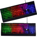 ИГРОВАЯ КЛАВИАТУРА СО СВЕТОДИОДНОЙ ПОДСВЕТКОЙ ДЛЯ ГЕЙМЕРОВ