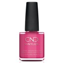 Lak CND Vinylux Pink Bikini Farba Odtiene červenej a ružovej