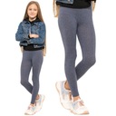 DZIEWCZĘCE LEGGINSY OCIEPLANE GETRY JEANSOWE 98