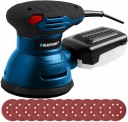 ЭКСЦЕНТРИЧЕСКАЯ ШЛИФОВАЛЬНАЯ МАШИНА BLAUPUNKT 300 Вт + 12 шт. БУМАГА 125мм