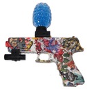 Шаровой пистолет Гелевая вода Граффити Имитация оружия Автомат + 2000 шариков