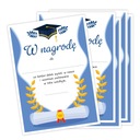 ПОЗДРАВИТЕЛЬНЫЙ ВКЛАДЫШ К КНИГЕ - В НАГРАДУ - БИРЕТ (5 шт.) - УзнатьКак