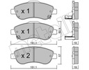 ZAPATAS DE FRENADO METELLI 22-0789-0 