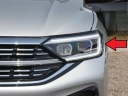 ЛІВА ПЛАТА МОДУЛЯ ХОДОВІ ВОГНІ ДХВ ФАРИ 5PIN 4 LED (СВІТЛОДІОД) DO VOLKSWAGEN JETTA GOLF BORA  (18933142621) фото min 11