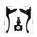 HANDLES COMPOSITE SCOOTER HANDLE BRAKING 22MM  photo 11