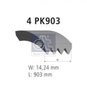 РЕМЕНЬ ПОЛИКЛИНОВЫЙ ПОЛИКЛИНОВЫЙ 7.54800 DT SPARE PARTS изображение 3