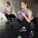 Гирі Gymtek Фіолетовий Gumowane 10Kg