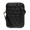 Taška Guess Quilted na tablet 10'' - čierna Výška 27 cm