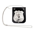 ЗНАЧОК ПОЛИЦЕЙСКИЙ ЖЕНЩИНА НА ЦЕПИ