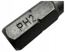 BIT КІНЦІВКА DO WKRETAREK PH2 25MM KRZYZOWY PHILLIPS COBIT 1 ШТ  (17650588362) фото min 8