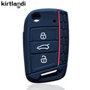 SHRY KEY CASE COVER PARA SKODA KODIAQ OCTAVIA RAPID FABIA KAROQ PARA VW PASSA 