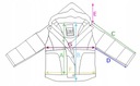 Dámska teplá fleecová mikina Active s kapucňou džínsová 4XL Rukáv dlhý rukáv