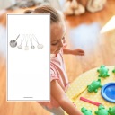 ZESTAW DO GOTOWANIA ZABAWY DLA DZIECI CHOCHLA DO ZUPY MINI PRZYBORY KUCHENNE