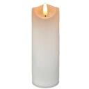 СВЕЧА 15см СВЕТОДИОДНАЯ ВСТАВКА ДЛЯ ПРИВИВКИ СВЕЧА С ЭФФЕКТОМ ПЛАМЕНИ LED БЕЛАЯ СВЕЧА