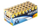 32 щелочные батареи MAXELL AA LR6 R6, 1,5 В, лоток