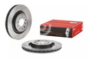 BREMBO DISCOS DE FRENADO PARTE TRASERA 09.8781.21 