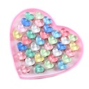 КОЛЬЦА СЕРДЦЕ ДЛЯ ДЕВОЧКИ НА ДЕНЬ СВЯТОГО ВАЛЕНТИНА, 36 ШТ.