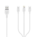 Тройной зарядный кабель Micro Lightning 3 в 1 USB-C для iPhone