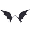 Заколки для волос с крыльями летучей мыши на Хэллоуин