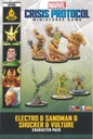 Marvel Crisis Protocol Электро, Песочный человек, Шокер и Стервятник