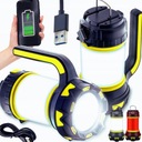 АККУМУЛЯТОРНЫЙ СВЕТОДИОДНЫЙ ФОНАРЬ МОЩНЫЙ ПОИСК POWERBANK TOURIST С КРЮКОМ