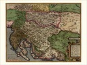Карта ХОРВАТИИ 1592 года М26