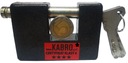 НАВЕСНОЙ ЗАМОК KABRO C4-27MM С СЕРТИФИЦИРОВАННЫМ ПРОТИВВЗЛОМАЛЬНЫМ КЛЮЧОМ