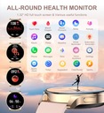 OKOSÓRA 1,32&quot; HD iOS Android Bluetooth PULZUSMÉRŐ LÉPÉSSZÁMLÁLÓ 3 CSÍK Fajta okosóra