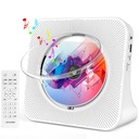 ODTWARZACZ PRZENOŚNY CD GŁOŚNIK BLUETOOTH RADIO AUX USB FM MP3