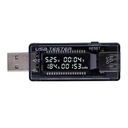Цифровой USB-измеритель мощности Мультиметр тока и возраста 3 в 1, черный