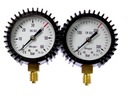 Манометры для АЗОТНОГО редуктора, 2 шт. Комплект М12 Х 1,5.