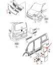 ORIGINAL SPARE PARTS VAG OE PAD RACKS B 7H0853289F  photo 8