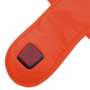 Glovii - Vyhrievané termo nohavice, veľkosť L, oranžové Veľkosť L