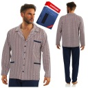 МУЖСКАЯ РУБАШКА ИЗ ХЛОПКОВОЙ ПИЖАМЫ