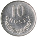 10 groszy 1976, GCN MS66, mennicze Nominał 10 groszy