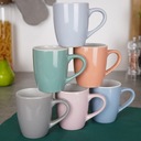 6x набор разноцветных КРУЖЕК, набор чашек для питья кофе, чая, трав, подарок