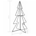 Ozdoba świąteczna w kształcie choinki, 160 LED, 78x120 cm Wysokość maksymalna 120 cm