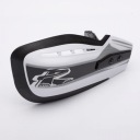 RENTHAL MX НАРУЧНЫЕ ПОКРЫТИЯ (РУЛИ) НАБОР НАКЛЕЙКОВ (ЛИСТЬЯ) ЦВЕТ БЕЛЫЙ СЕРЫЙ