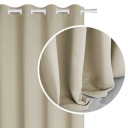 BLACKOUT ШТОРЫ КОЛЬЦА люверсы 140x250 HOLD