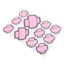 11 LIPDUKŲ NA АВТО ROZOWE BANDAGE СТІЙКИ SMIESZNE НАКЛЕЙКИ NA БАМПЕР  фото 4