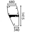 VENTANAS DE PUERTA DERECHA DEUTZ DX4.10 DX4.30 DX4.50 