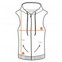 Pánska obleková vesta bez chlopní šedá V3 OM-BLZV-0112 S Druh oblekový